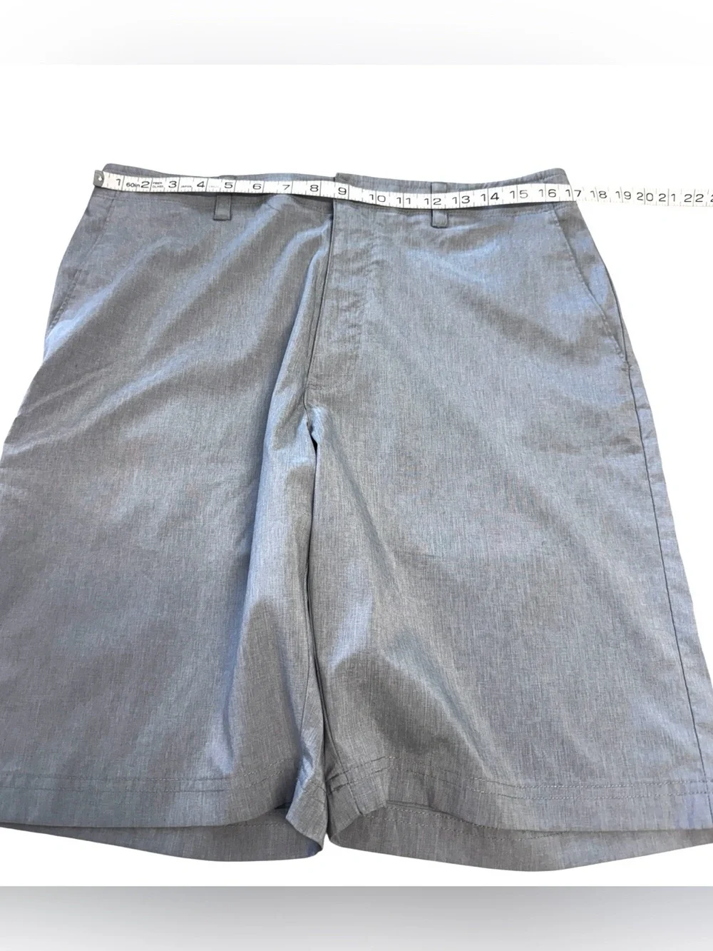 Nicklaus Men’s Grey Heather Golf Shorts Size 34